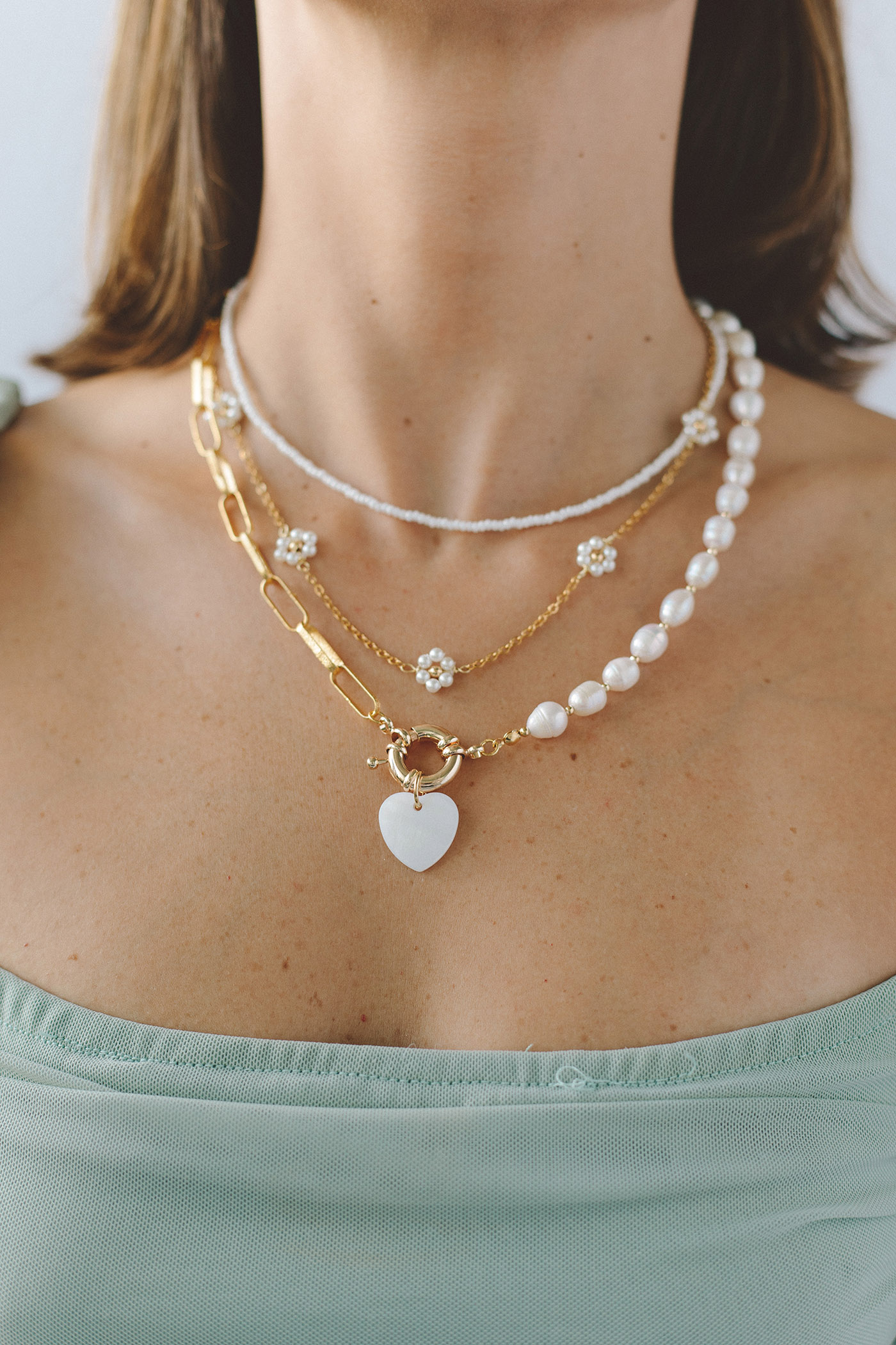 Winter Love Necklace Set
