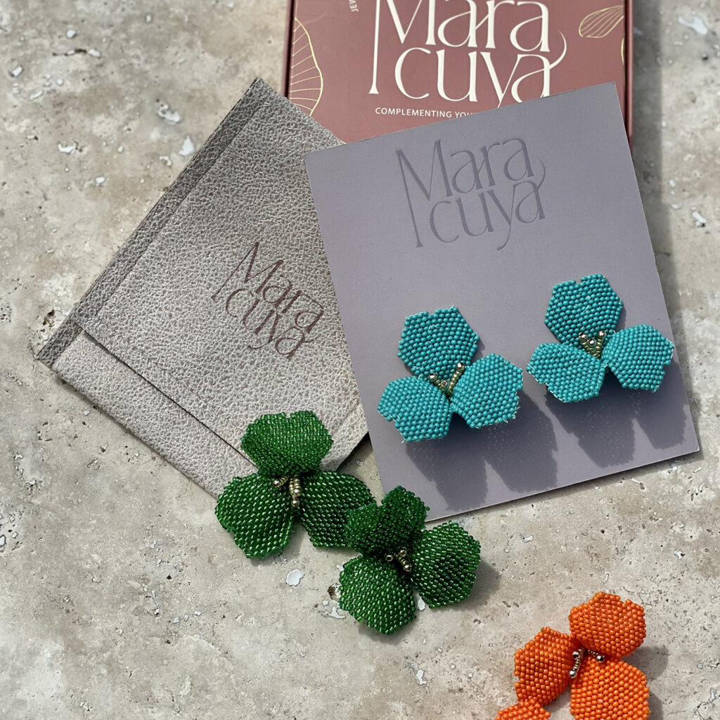 Mini Tulip Earrings [Green]