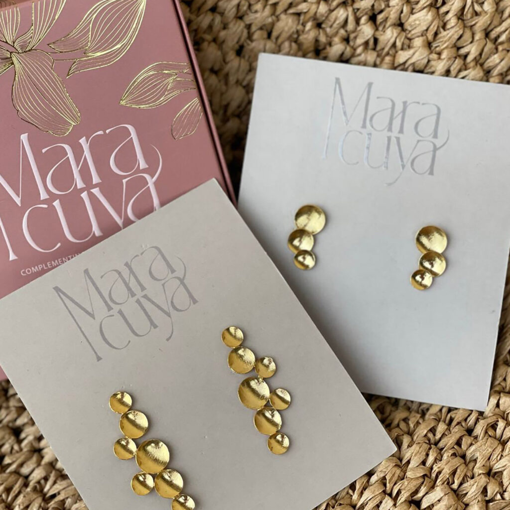 Mini Maple Earrings