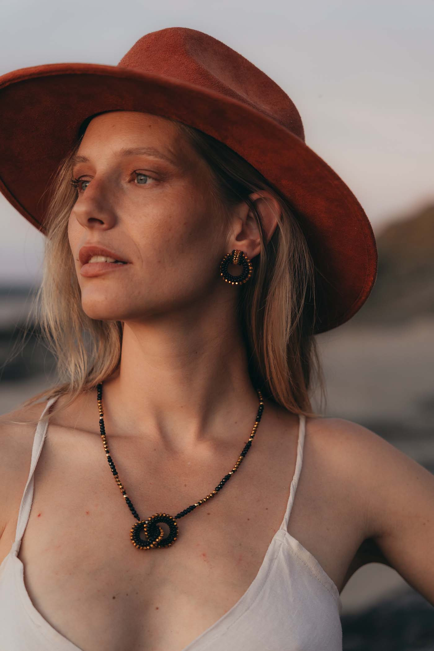 Rio Necklace [Mix/Black]