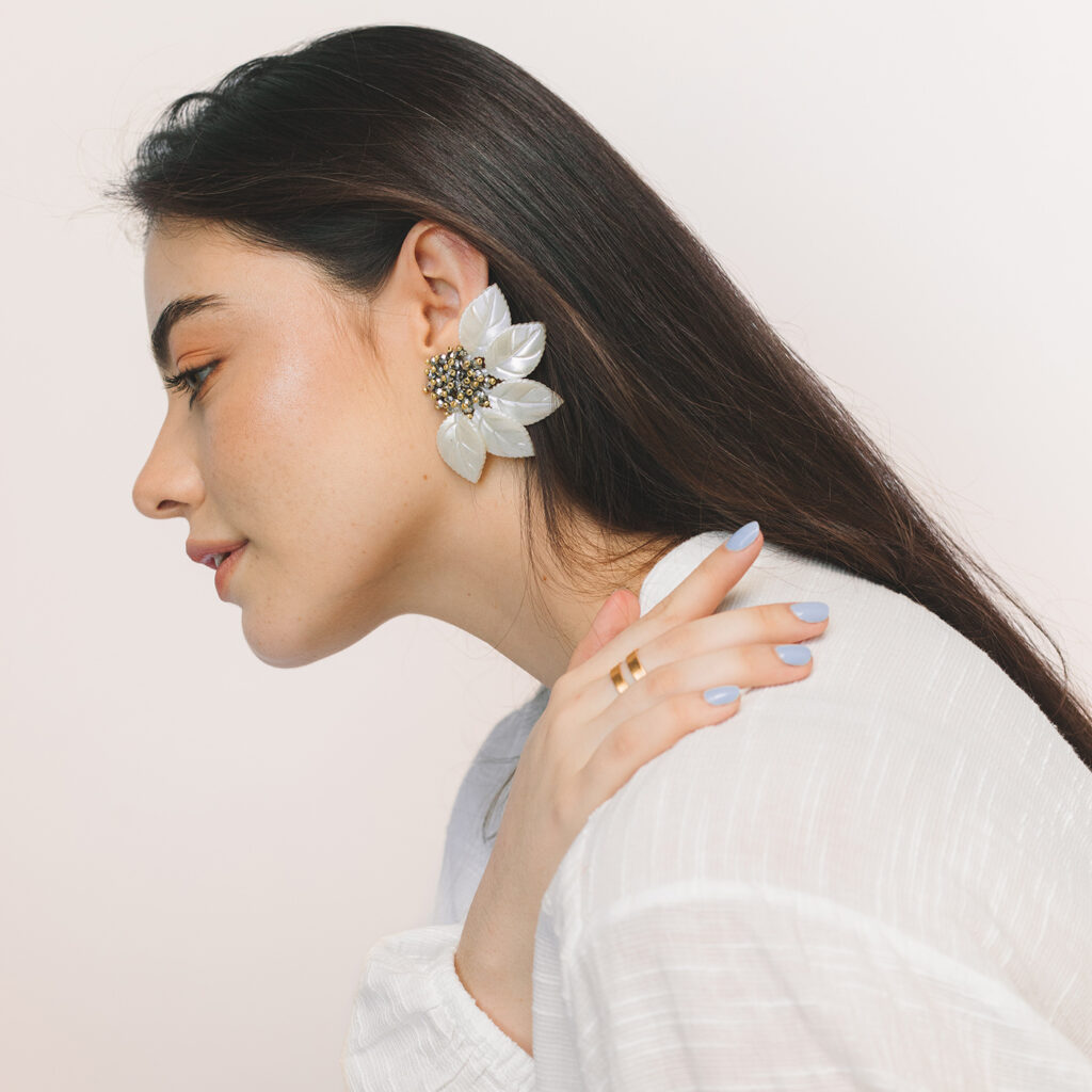 Spring Earrings [Silver]