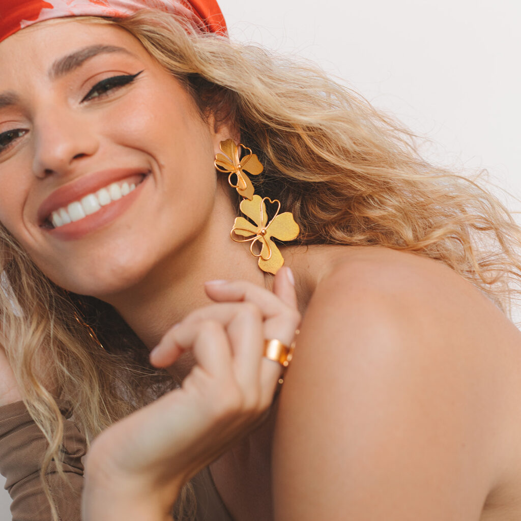 Double Mirasol Earrings