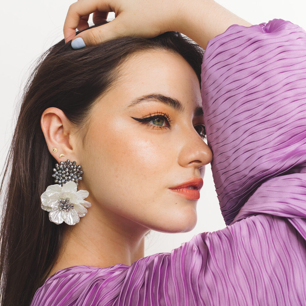 Wildflower Earrings [Silver]