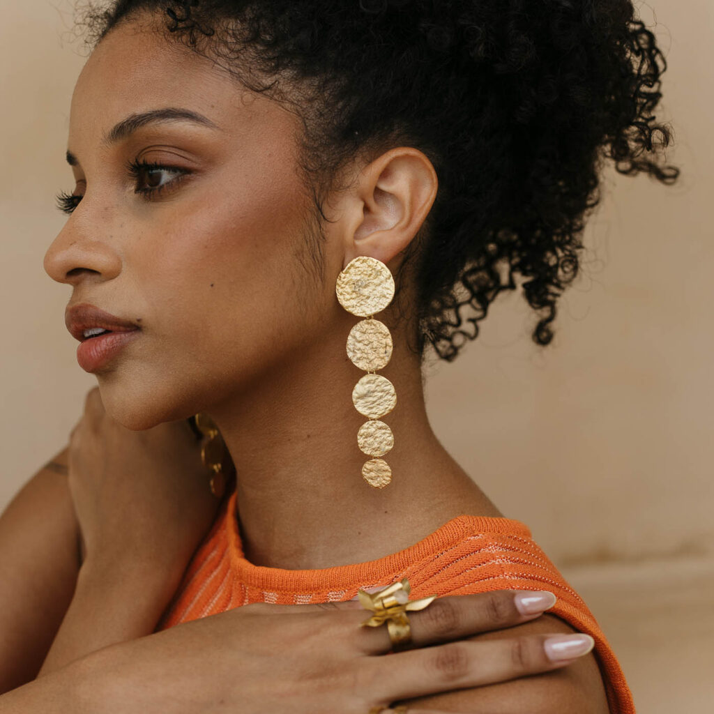 Long Flama Earrings