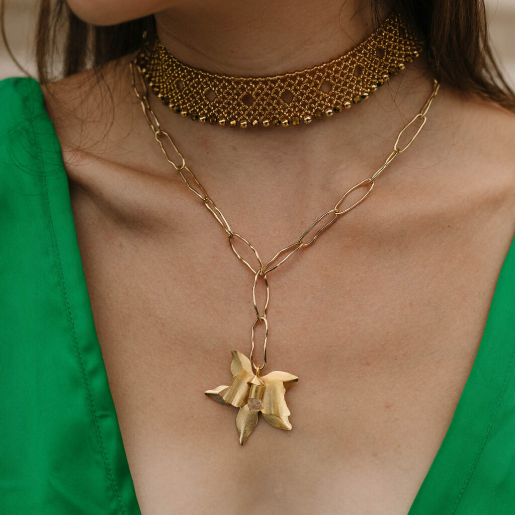 Zafira Necklace [Cuarzo]