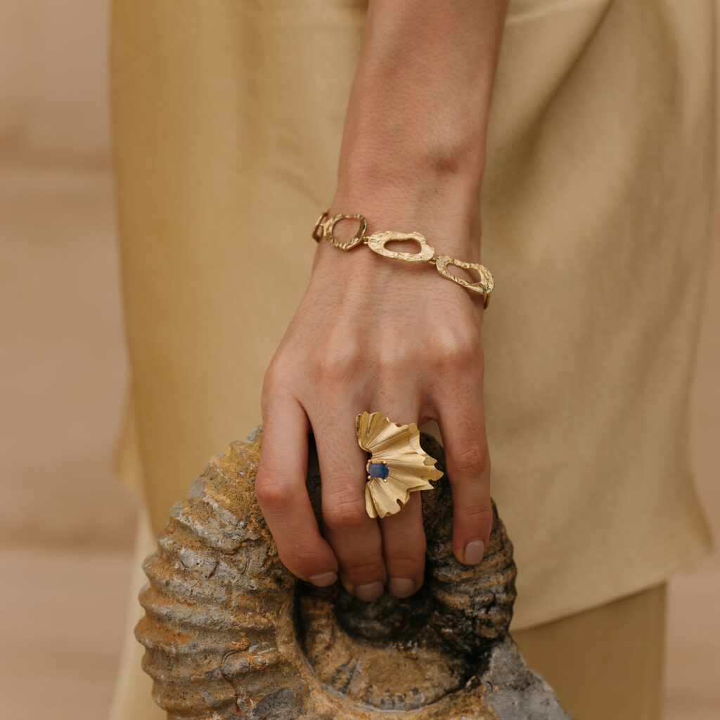 Cielo Ring [Cuarzo Azul]