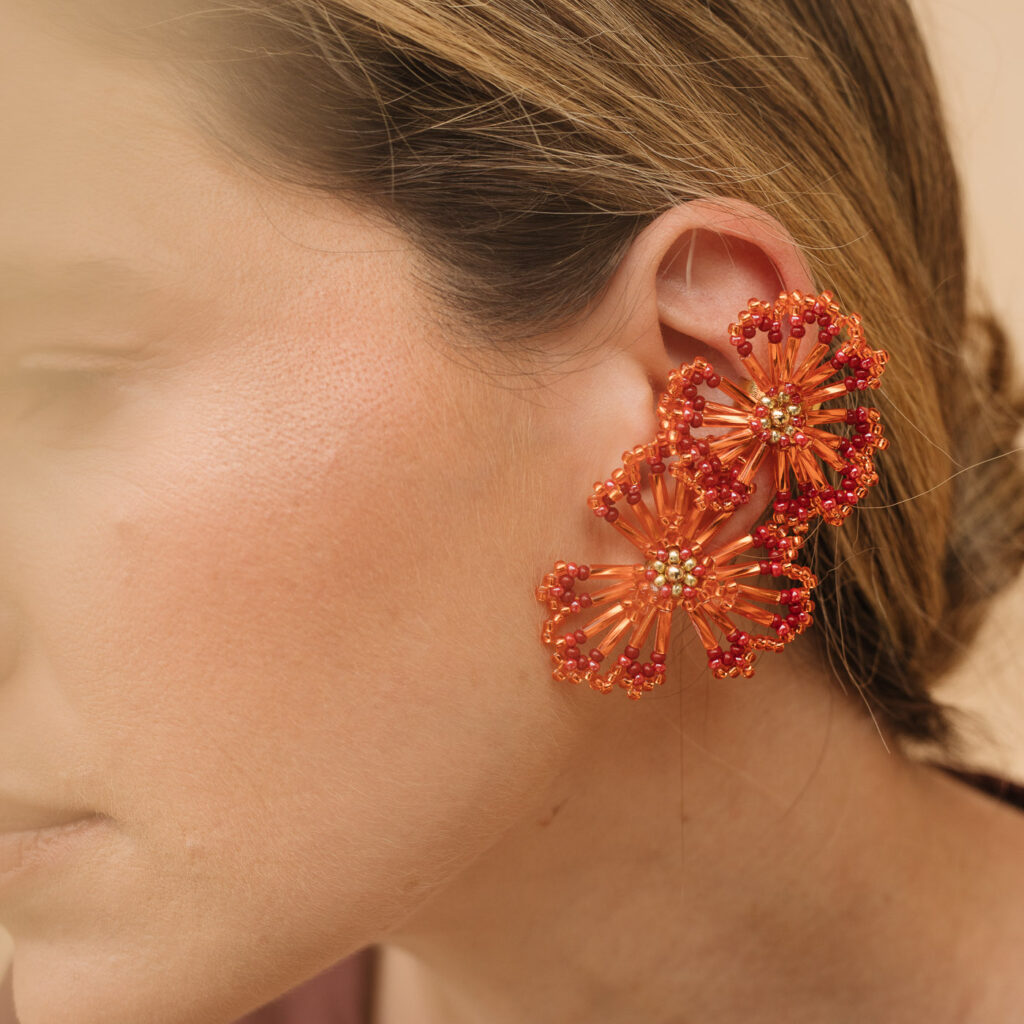 Serena Ear Cuff [Orange]