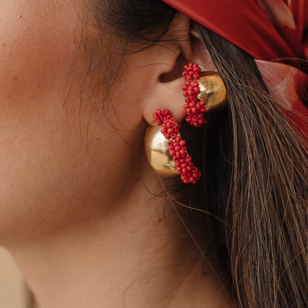 Sugar Ear Cuff [Red]