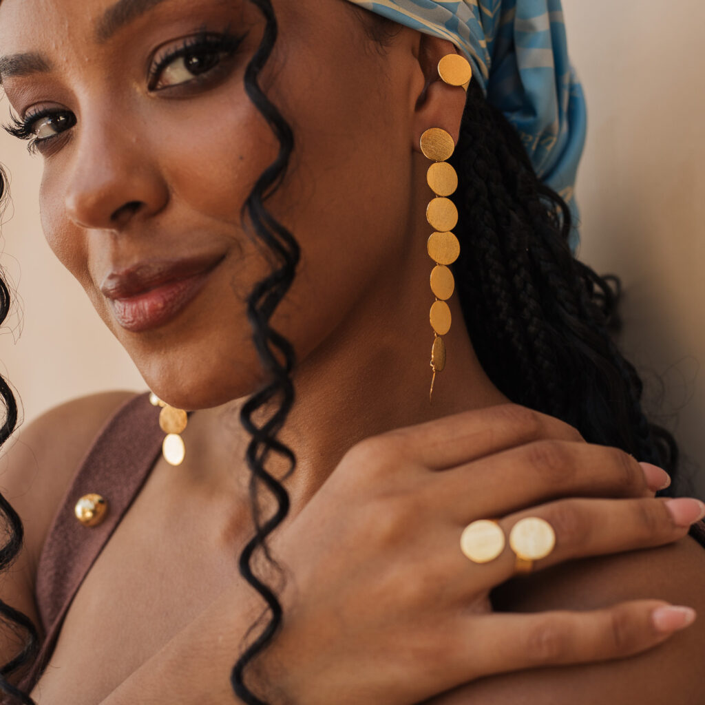 Polka Ear Cuff