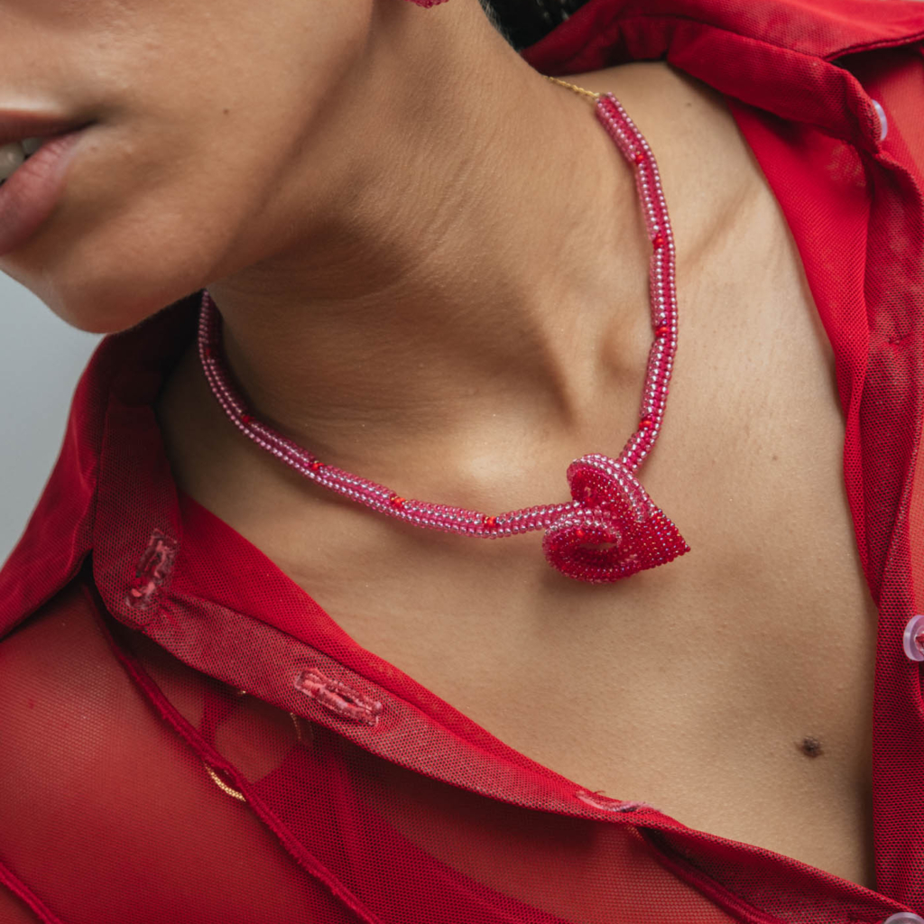 Malva Necklace [Pink]