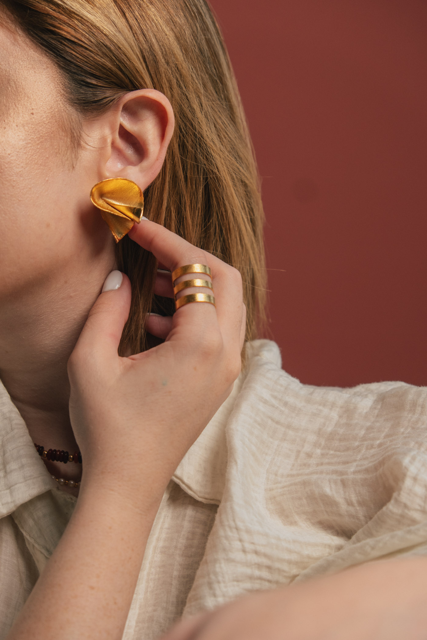 Begonia Earrings