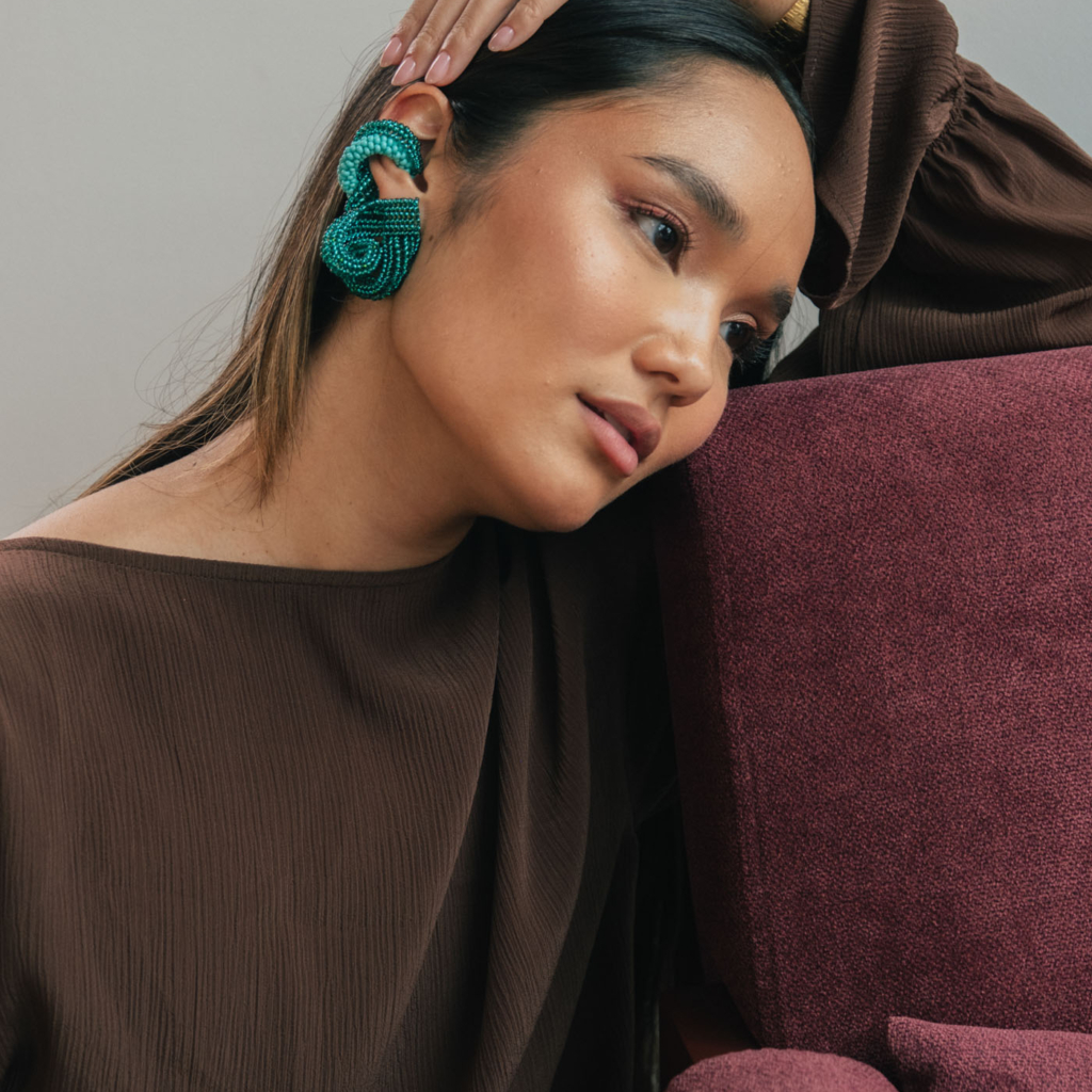 Malva Earrings [Turquoise]