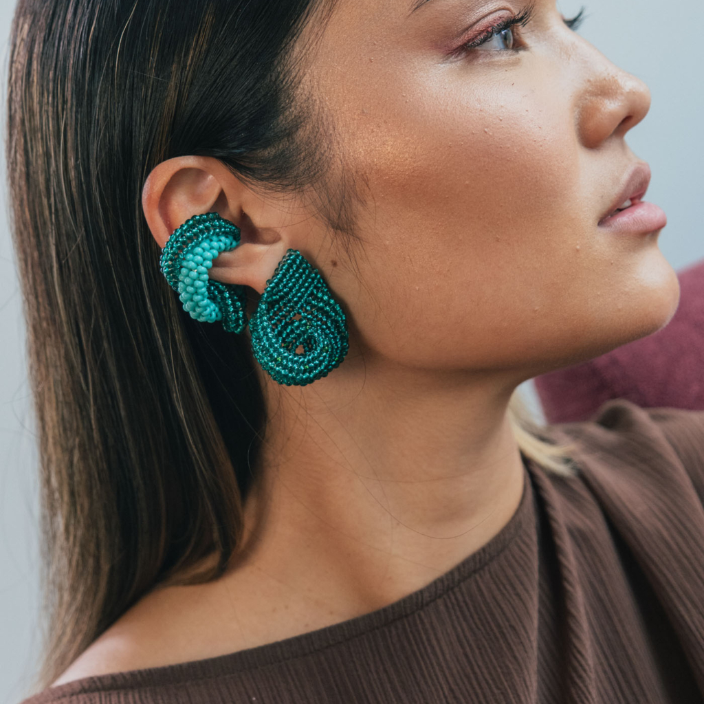 Malva Ear Cuff [Turquoise]