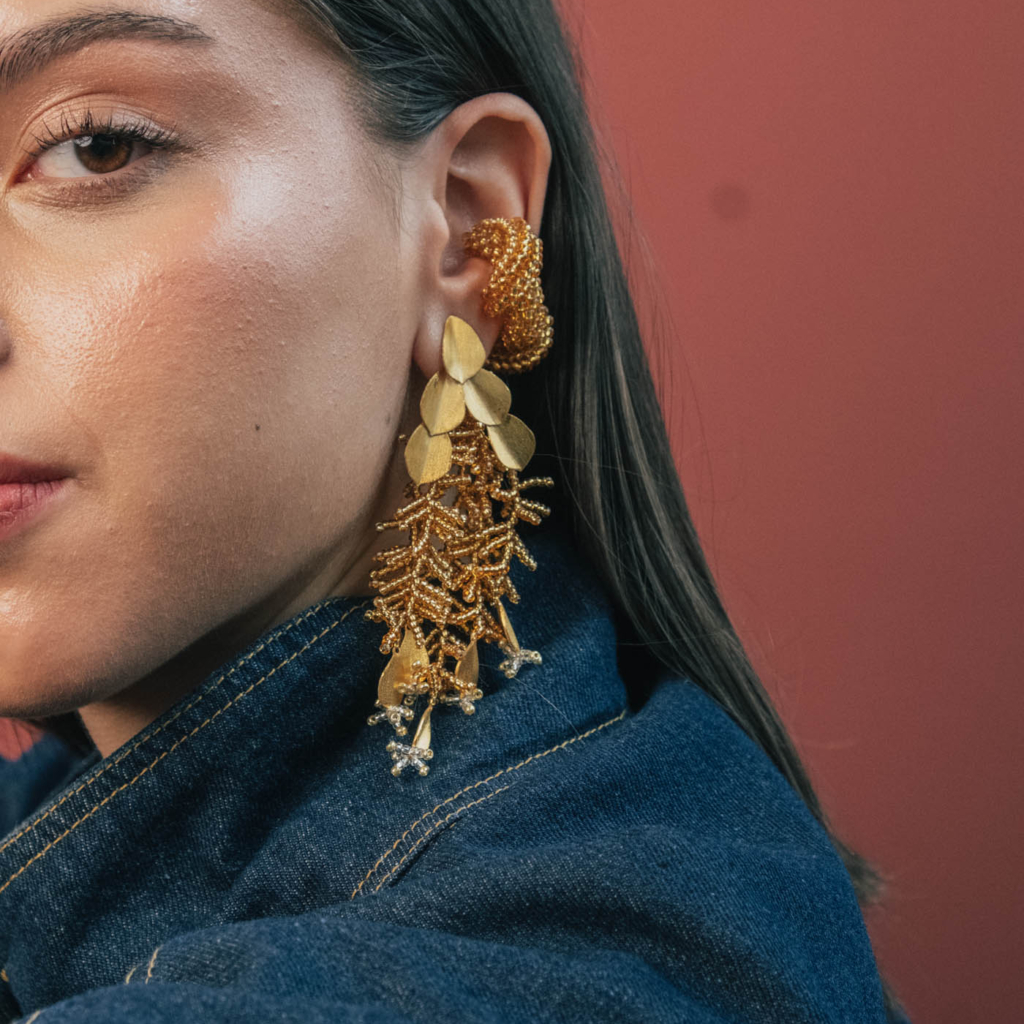 Malva Ear Cuff [Gold]